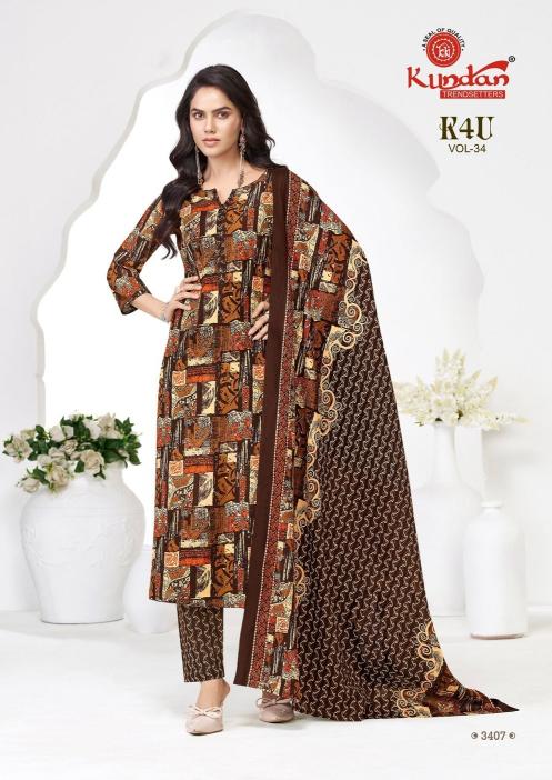 Kundan K4U vol-34 wholesale aneisha kurtis